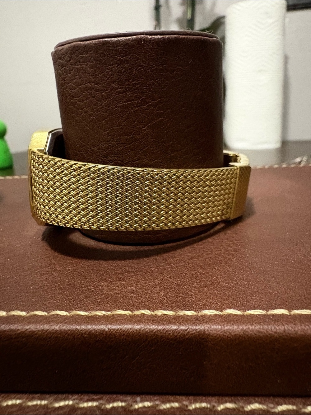 Bulova Gold Tone Women's Mesh Bracelet Watch - Picture 2 of 8